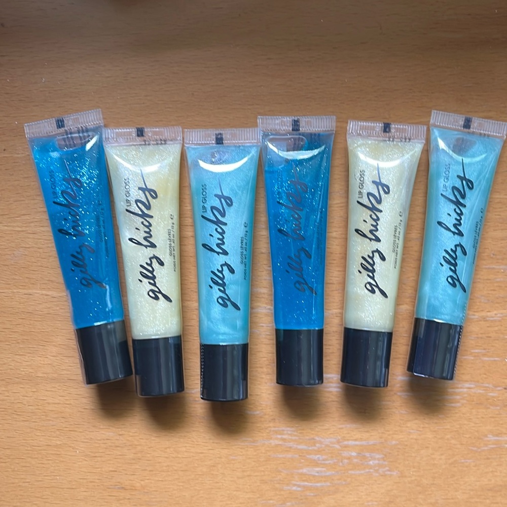 6ct Gilly Hicks lip glosses
